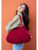 Fritzi aus Preußen Schultertasche "Brigitte x fritzi" in Bordeaux - (B)42 x (H)29 x (T)15 cm