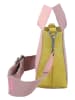 Fritzi aus Preußen Henkeltasche in Gelb/ Rosa - (B)20 x (H)15,5 x (T)7 cm