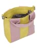 Fritzi aus Preußen Henkeltasche in Gelb/ Rosa - (B)20 x (H)15,5 x (T)7 cm