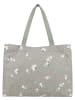 Fritzi aus Preußen Shopper "Kahlo" in Grau - (B)27 x (H)14 x (T)8 cm