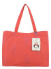 Fritzi aus Preußen Shopper "Kahlo" in Rot - (B)27 x (H)14 x (T)8 cm