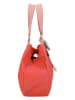 Fritzi aus Preußen Shopper "Frida Kahlo" in Koralle/ Rosa - (B)42 x (H)29 x (T)15 cm