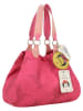 Fritzi aus Preußen Shopper "Frida Kahlo" in Pink - (B)42 x (H)29 x (T)15 cm