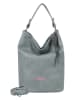 Fritzi aus Preußen Schultertasche "Hobo Lou" in Blaugrau - (B)27 x (H)37 x (T)17 cm