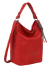 Fritzi aus Preußen Schultertasche "Hobo Lou" in Rot - (B)27 x (H)37 x (T)17 cm