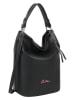 Fritzi aus Preußen Schultertasche "Hobo Lou" in Schwarz - (B)27 x (H)37 x (T)17 cm