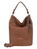 Fritzi aus Preußen Schultertasche "Hobo Lou" in Braun - (B)27 x (H)37 x (T)17 cm