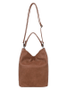 Fritzi aus Preußen Schultertasche "Hobo Lou" in Braun - (B)27 x (H)37 x (T)17 cm