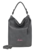 Fritzi aus Preußen Schultertasche "Hobo Lou" in Dunkelgrau - (B)27 x (H)37 x (T)17 cm