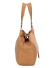 Fritzi aus Preußen Shopper "Izzy" in Camel - (B)42 x (H)29 x (T)15 cm