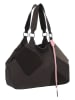 Fritzi aus Preußen Shopper "Izzy" in Dunkelbraun - (B)42 x (H)29 x (T)15 cm
