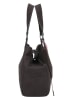 Fritzi aus Preußen Shopper "Izzy" in Dunkelbraun - (B)42 x (H)29 x (T)15 cm