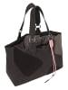Fritzi aus Preußen Shopper "Izzy" in Dunkelbraun - (B)42 x (H)29 x (T)15 cm