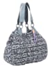 Fritzi aus Preußen Shopper "Izzy" in Grau/ Blaugrau - (B)42 x (H)29 x (T)15 cm
