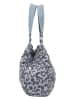 Fritzi aus Preußen Shopper "Izzy" in Grau/ Blaugrau - (B)42 x (H)29 x (T)15 cm