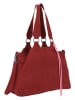 Fritzi aus Preußen Schultertasche "Maia Jack" in Dunkelrot - (B)40,5 x (H)29 x (T)15 cm