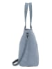 Fritzi aus Preußen Shopper "Lea" in Blaugrau - (B)33 x (H)32 x (T)16 cm