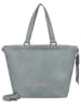 Fritzi aus Preußen Shopper "Lou" in Blaugrau - (B)33 x (H)32 x (T)16,5 cm