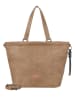Fritzi aus Preußen Shopper "Lou" in Taupe - (B)33 x (H)32 x (T)16,5 cm