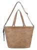 Fritzi aus Preußen Shopper "Lou" in Taupe - (B)33 x (H)32 x (T)16,5 cm