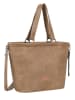 Fritzi aus Preußen Shopper "Lou" in Taupe - (B)33 x (H)32 x (T)16,5 cm