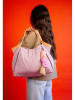 Fritzi aus Preußen Shopper "Sky" in Rosa/ Orange - (B)48 x (H)30 x (T)14 cm