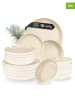 Moritz & Moritz 18tlg. Geschirrset "Cavo" in Beige