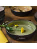Moritz & Moritz 6-delige set: soepborden "Vida" geel/groen/grijs - Ø 19 cm