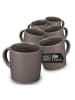 Moritz & Moritz 6er-Set: Tassen "Nordic" in Grau - 300 ml