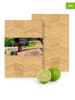 Moritz & Moritz 2er-Set: Schneidebretter in Hellbraun - (L)23 x (B)15 cm