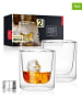 Moritz & Moritz 2-delige set: whiskyglazen transparant - 200 ml