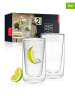 Moritz & Moritz 2er-Set: Wassergläser in Transparent - 270 ml