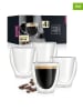 Moritz & Moritz 4er-Set: Kaffeegläser in Transparent - 60 ml