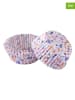 Zenker 2er-Set: Muffin-Papierförmchen ''Happy Birth.'' in Weiß/ Bunt - 2x 50 Stück