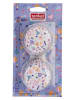 Zenker 2er-Set: Muffin-Papierförmchen ''Happy Birth.'' in Weiß/ Bunt - 2x 50 Stück