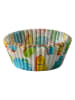 Zenker 2er-Set: Muffin-Papierförmchen ''Kids'' in Weiß/ Bunt - 2x 50 Stück