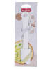 Zenker 2er-Set: Mini-Teigschaber ''Patissserie'' in Weiß - (L)18,8 cm