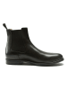British Passport Leder-Chelsea-Boots in Braun