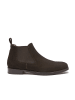 British Passport Leder-Chelsea-Boots  in Braun
