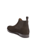 British Passport Leder-Chelsea-Boots  in Braun