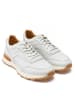 British Passport Leder-Sneakers in Weiß
