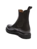 British Passport Leder-Chelsea-Boots in Braun