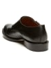 British Passport Leder-Halbschuhe in Schwarz