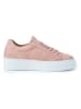 British Passport Leder-Sneakers in Rosa