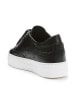 British Passport Leder-Sneakers in Schwarz