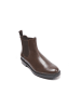 Frank Daniel Leder-Chelsea-Boots in Braun