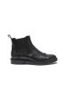 Frank Daniel Leder-Chelsea-Boots in Schwarz
