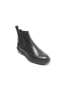 Frank Daniel Leder-Chelsea-Boots in Schwarz
