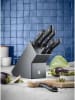 WMF 7tlg. Messer-Set "ProfiSelect" in Grau/ Schwarz