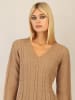 APART Strickkleid in Camel